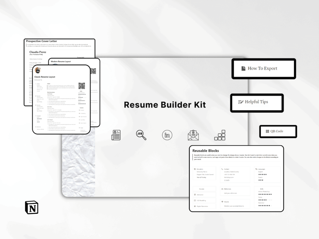 Best Notion Resume CV Templates To Impress Employers best-notion-resume-cv-templates-to-impress-employers