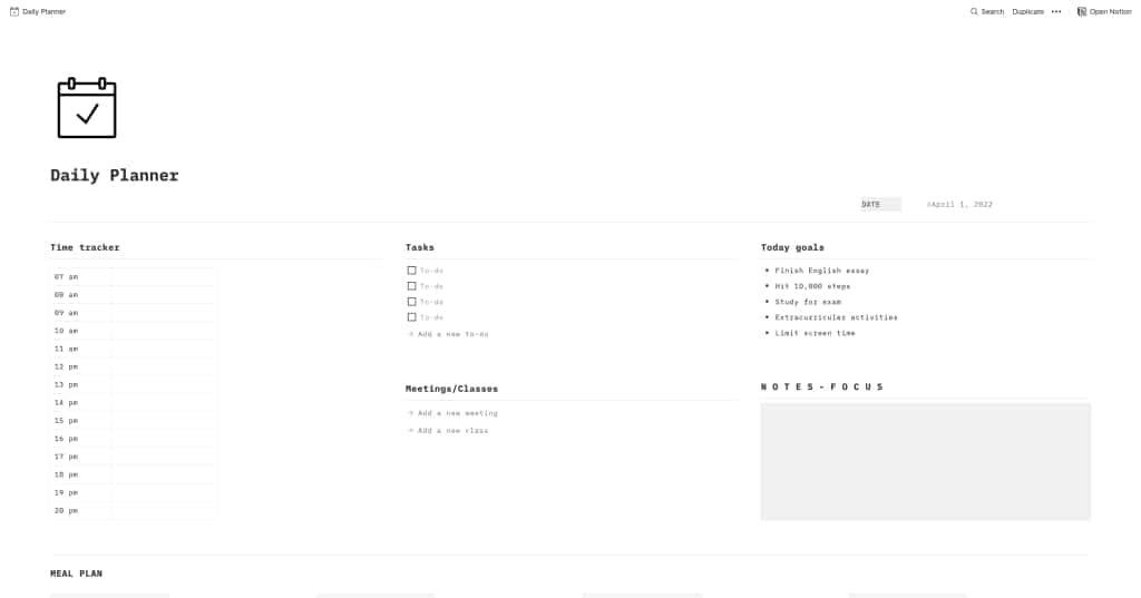 Best Notion Daily Planner Templates To Maximize Productivity 2023 Best Notion Daily Planner Templates To Maximize Productivity 2023