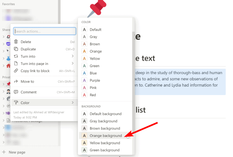 How To Change the Background Color in Notion notionzen